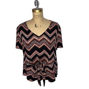Maurices Chevron Striped Top - Medium